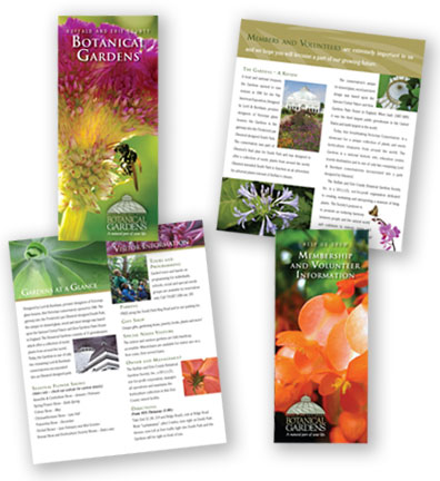 Botanical Gardens Brochures